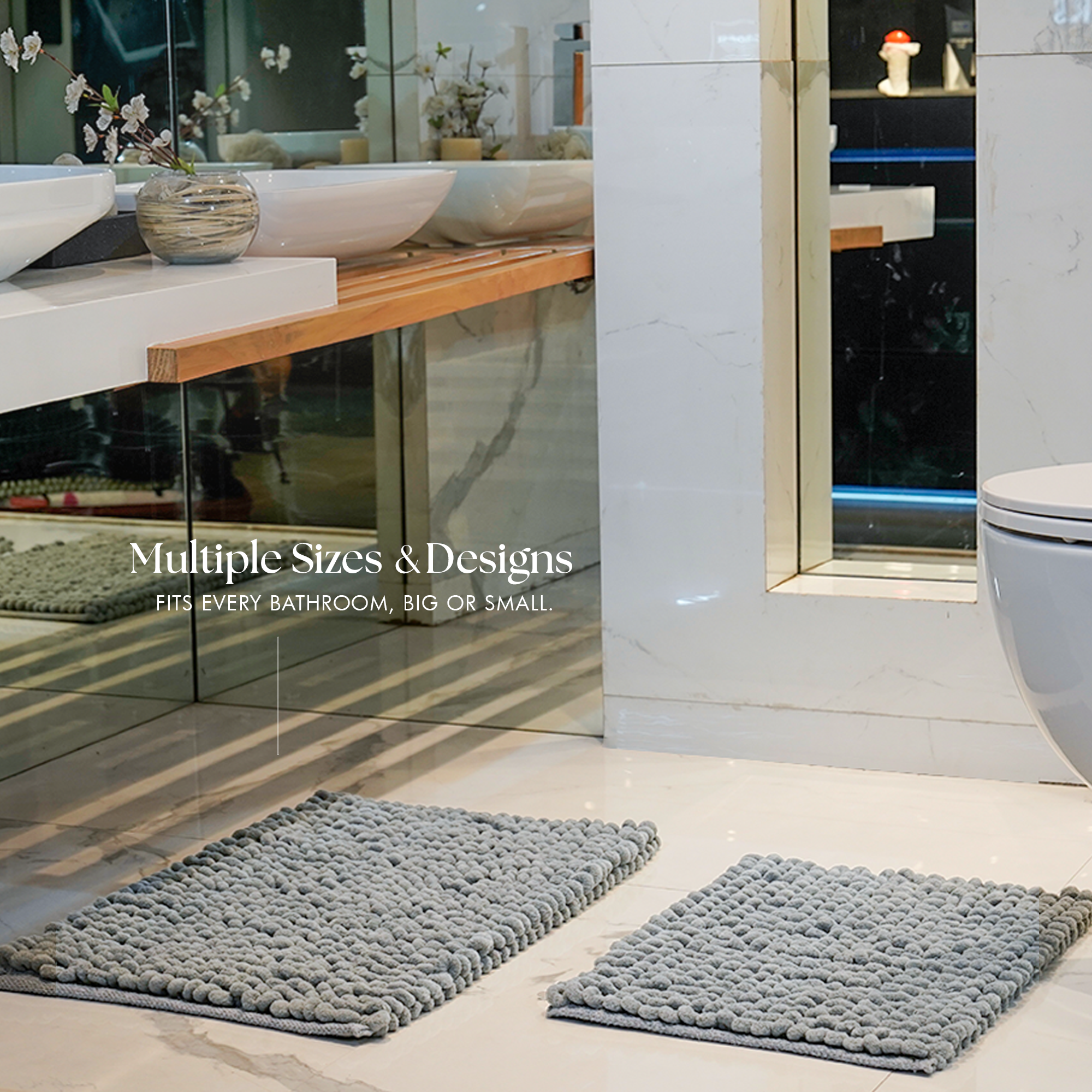 The Bubble | Touch Bath Mat