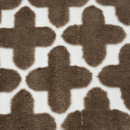 The Clover Suit | Geometric Bath Mat
