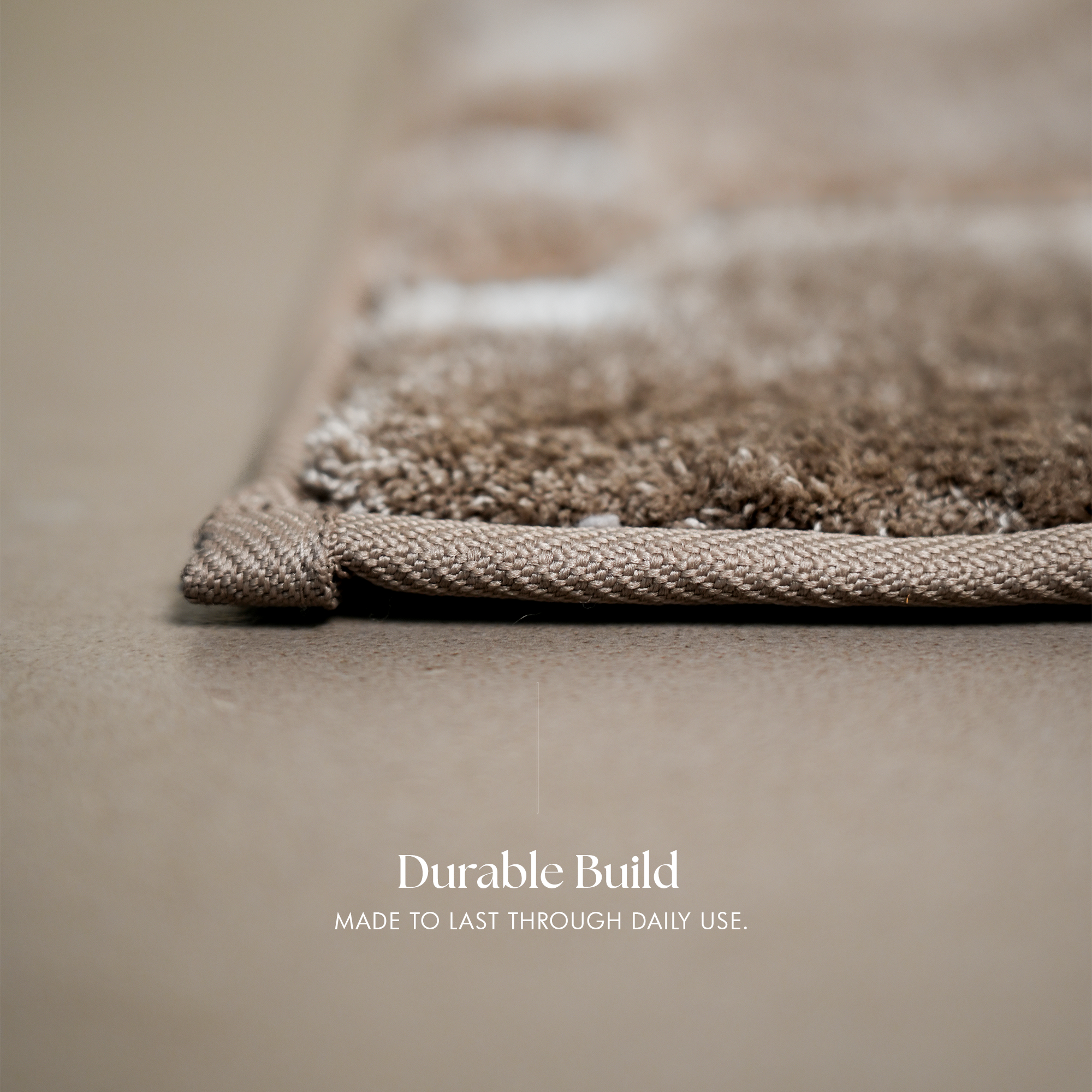 The Clover Suit | Geometric Bath Mat