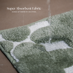 The Clover Suit | Geometric Bath Mat