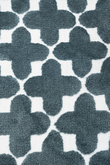 The Clover Suit | Geometric Bath Mat