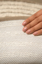 Ripple Luxe Spiral | Round Bath Mat