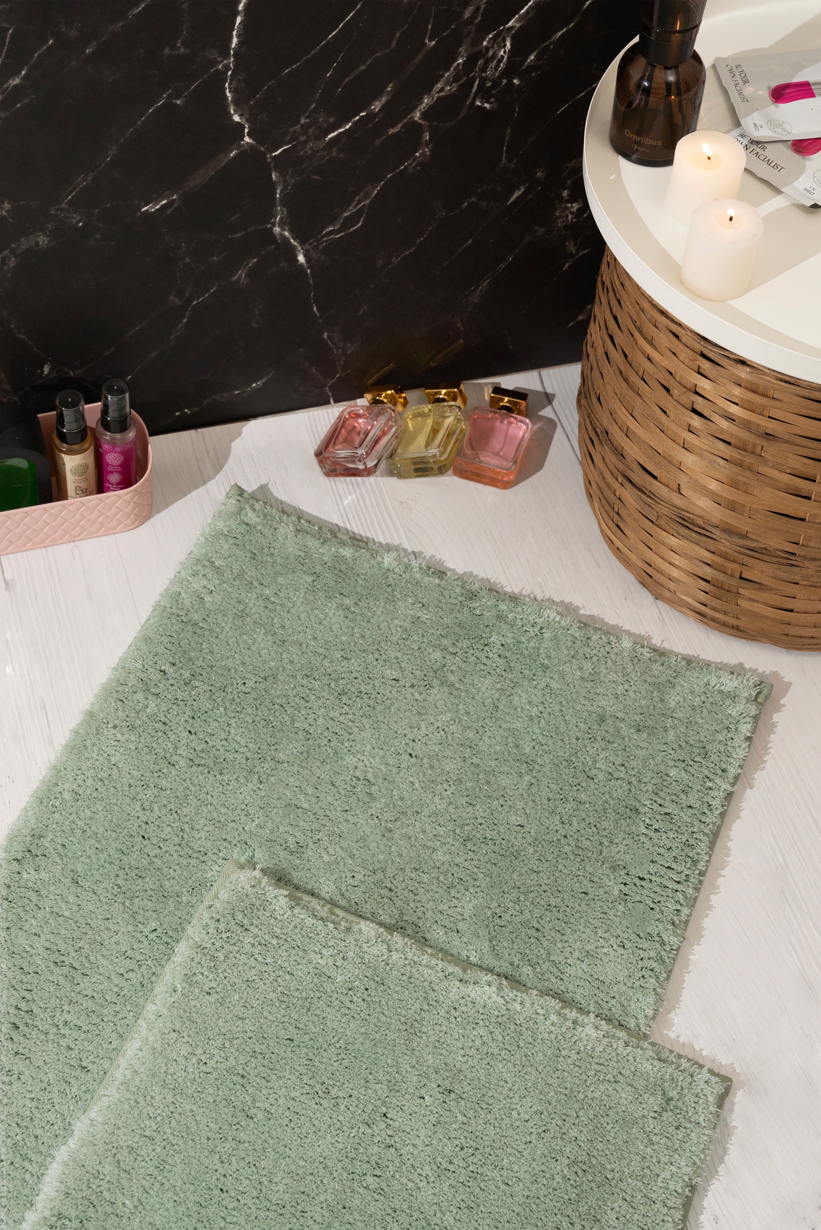 The Mora Solids | Microfiber Bath Mat