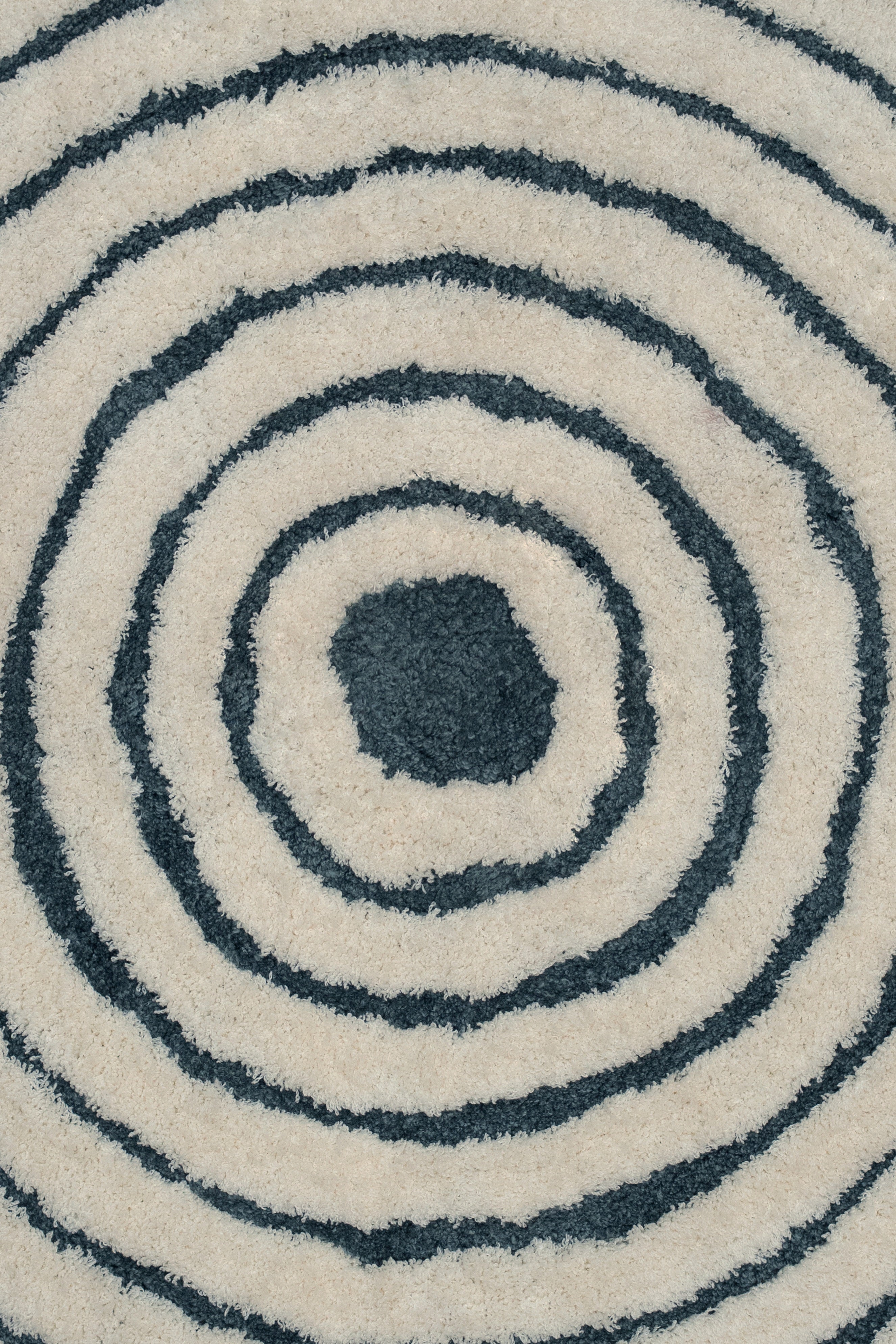 Ripple Luxe Spiral | Round Bath Mat