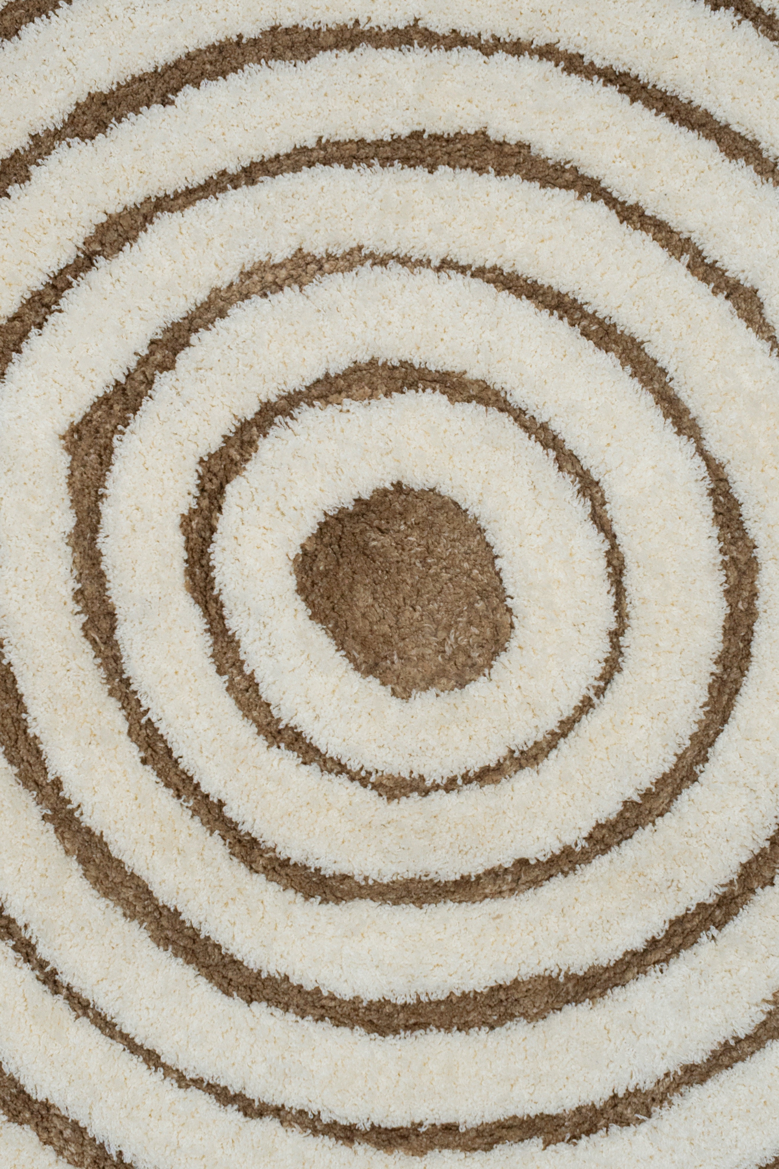 Ripple Luxe Spiral | Round Bath Mat