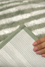 The Low Tide | Striped Microfiber Bath Mat