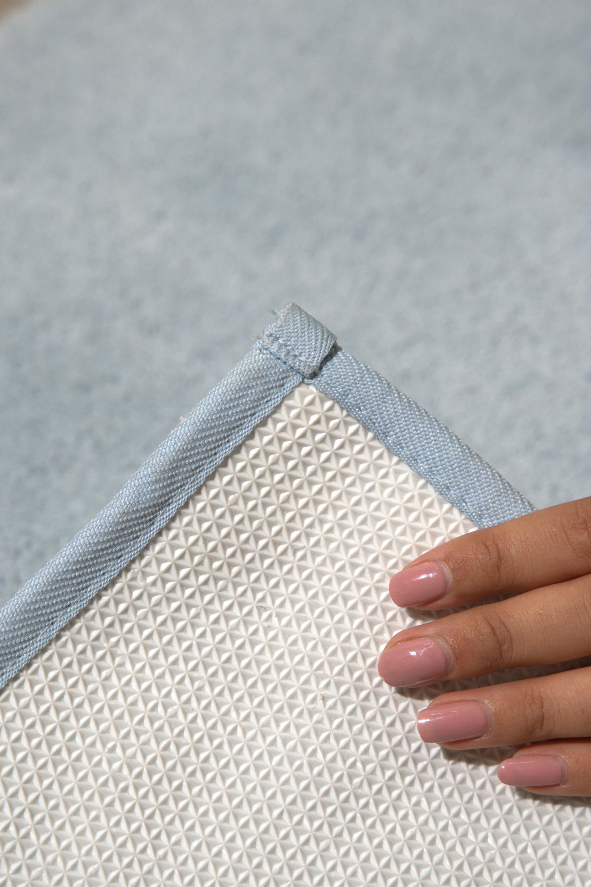 The Mora Solids | TPR Backing Bath Mat