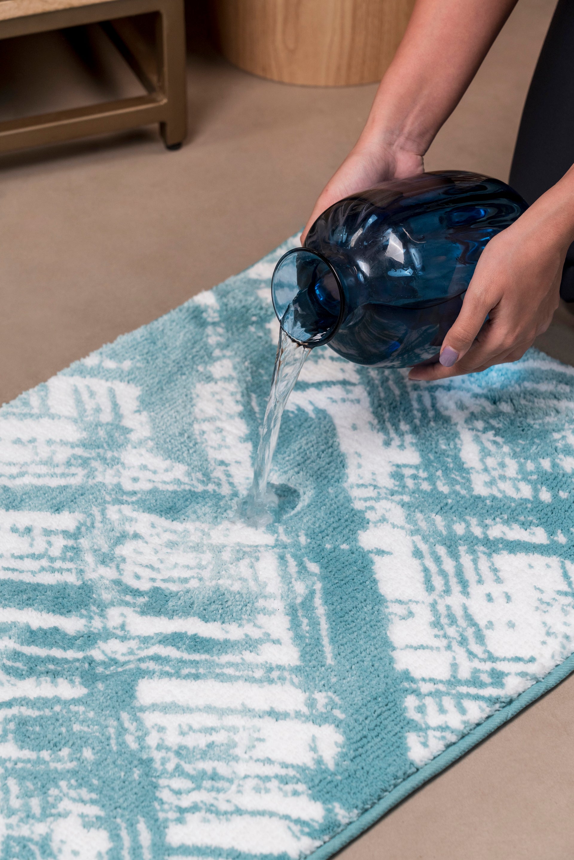 The Crossline | TPR Backing Bath Mat
