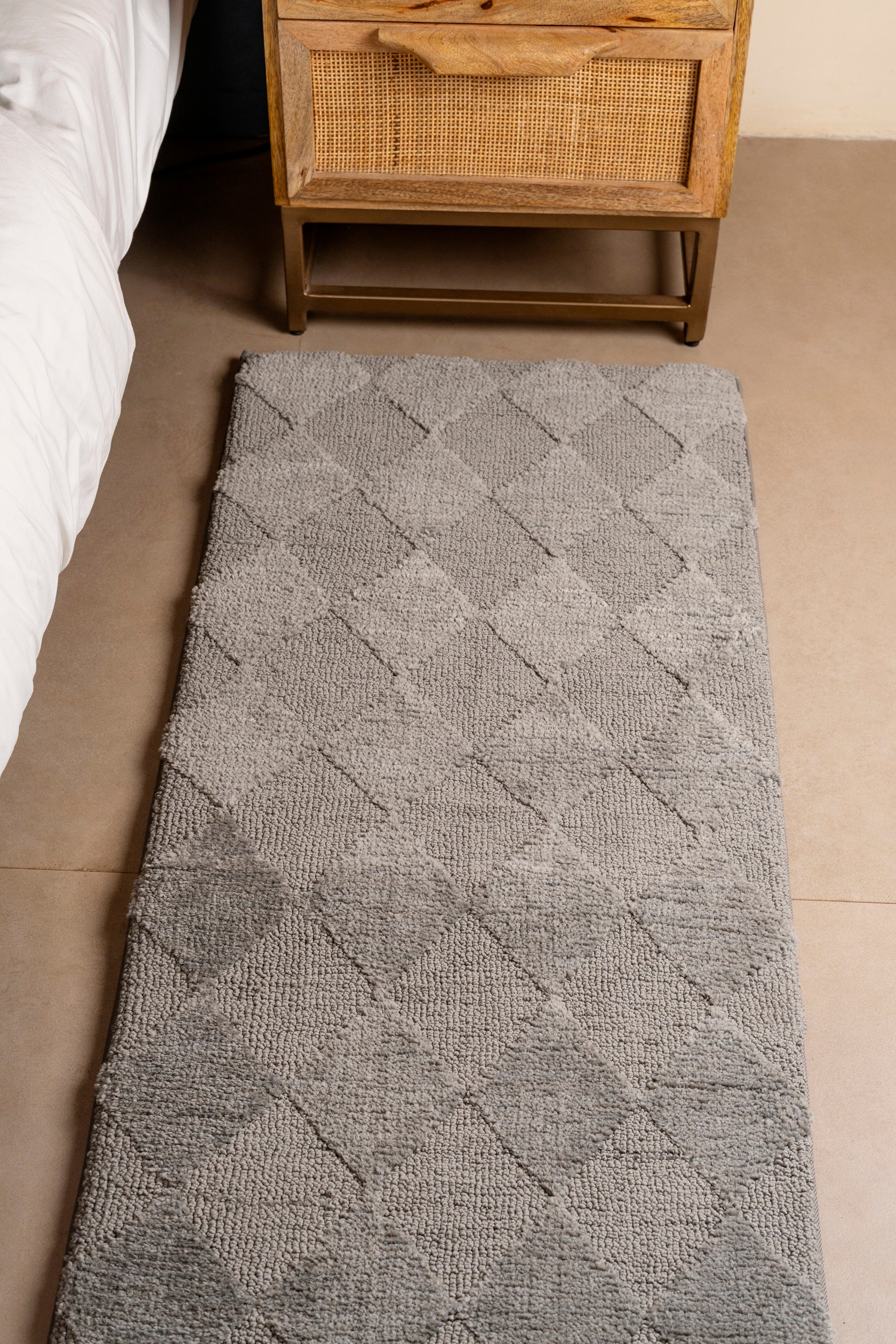 The Prism | Diamond Bedside Runner