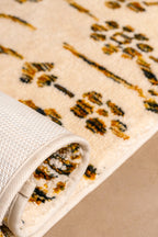 The Flora | Golden Bloom Luxury Floral Bedside Runner