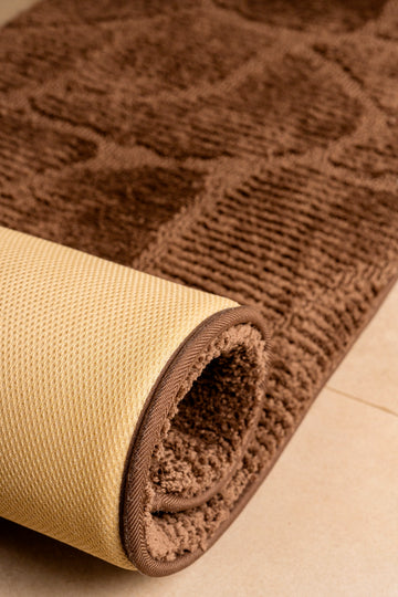 The Verde | Foam Padded  Jacquard Bedside Runner