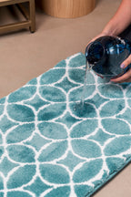 The Halo | Geometric Foam Bath Rug