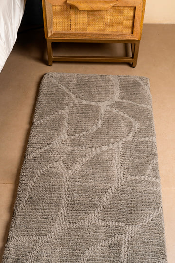 The Verde | Foam Padded  Jacquard Bedside Runner