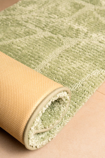 The Verde | Foam Padded  Jacquard Bedside Runner