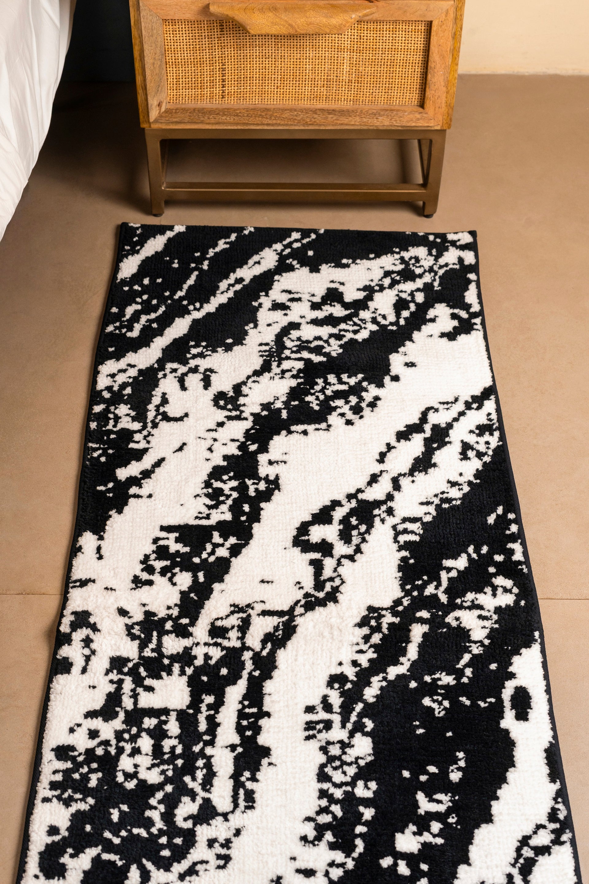 The Stream | Marble TPR Backing Bedside Runner