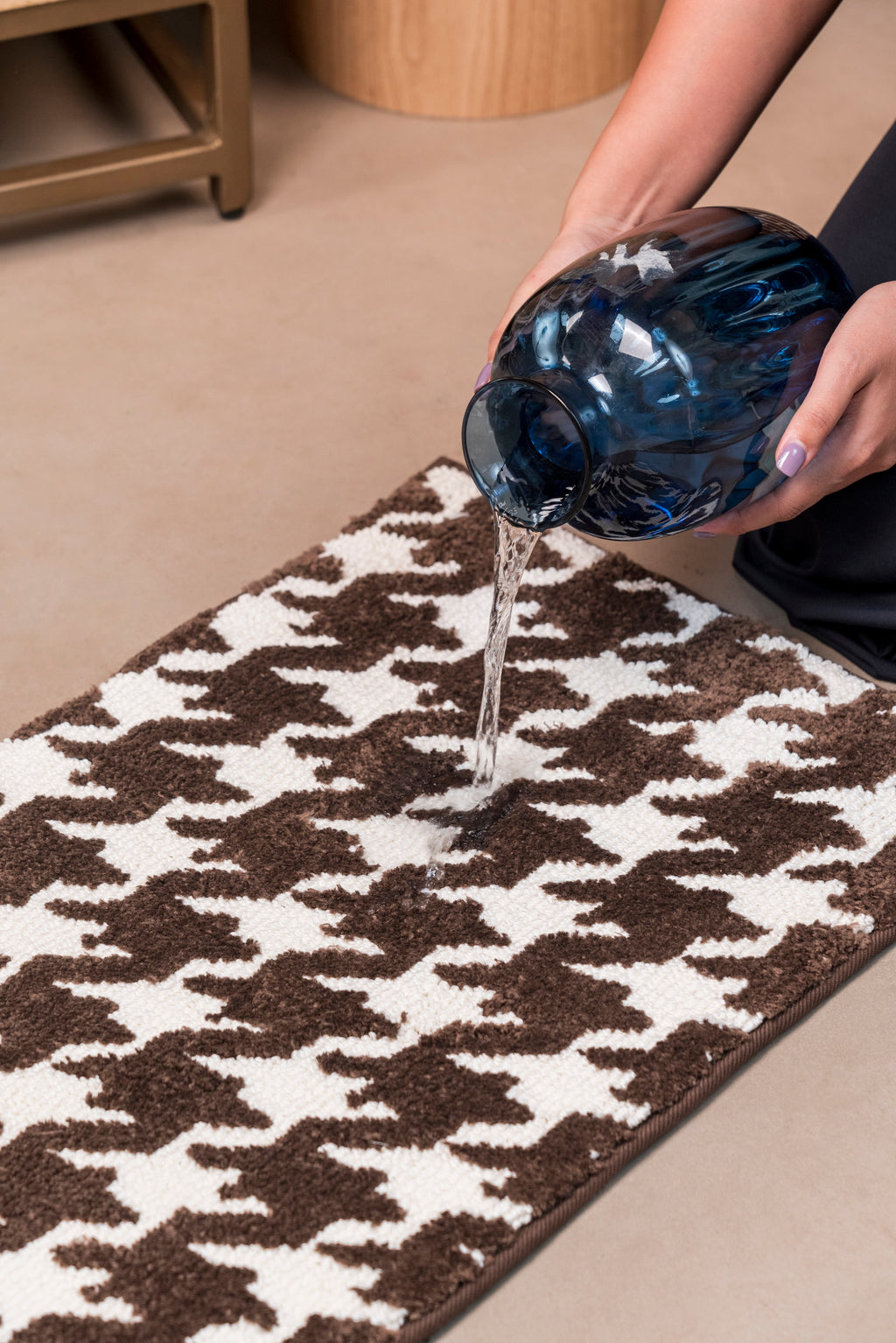 The Cadence |  Foam Padded Bath Rug