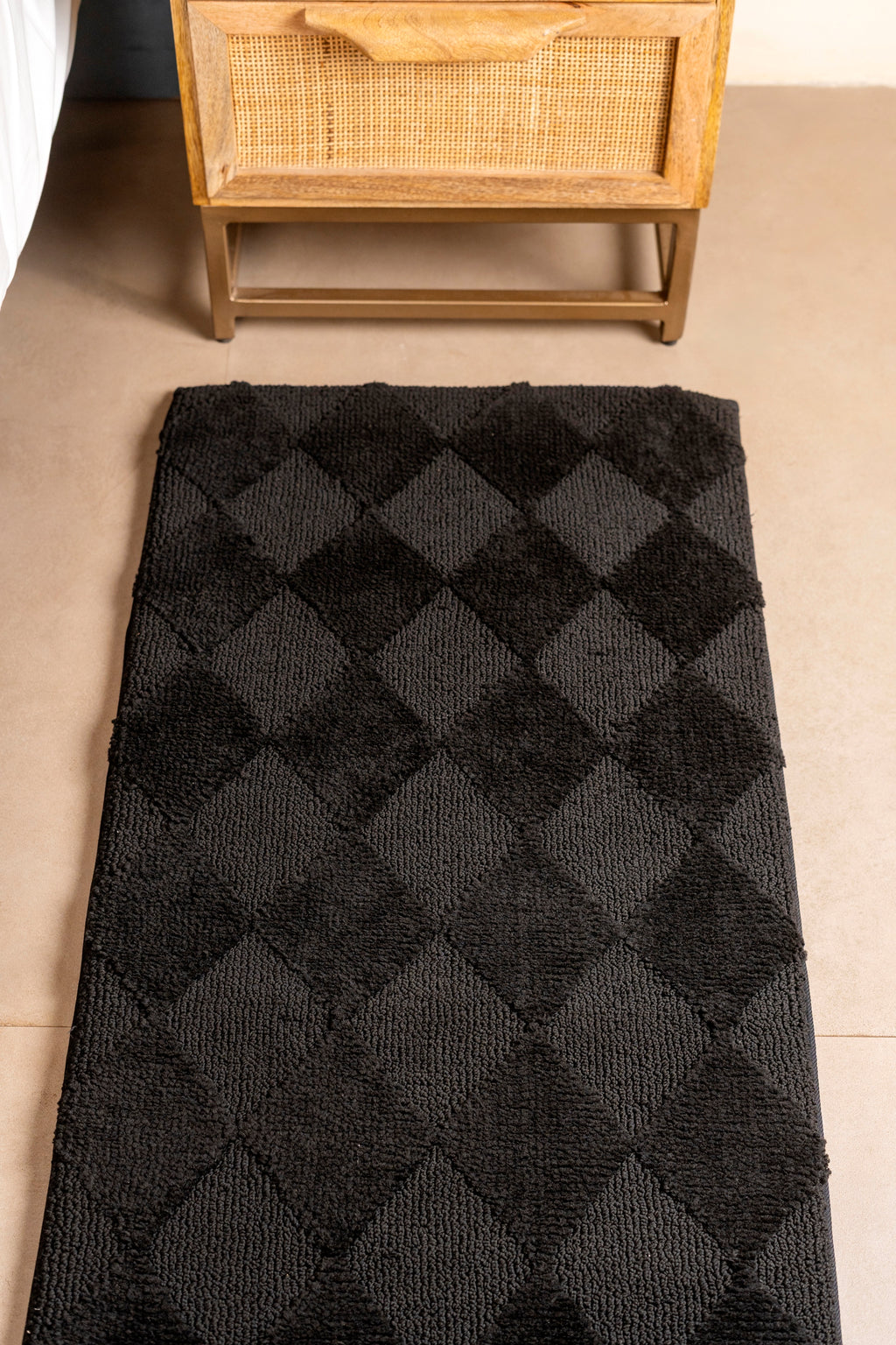 The Prism | Diamond Bedside Runner