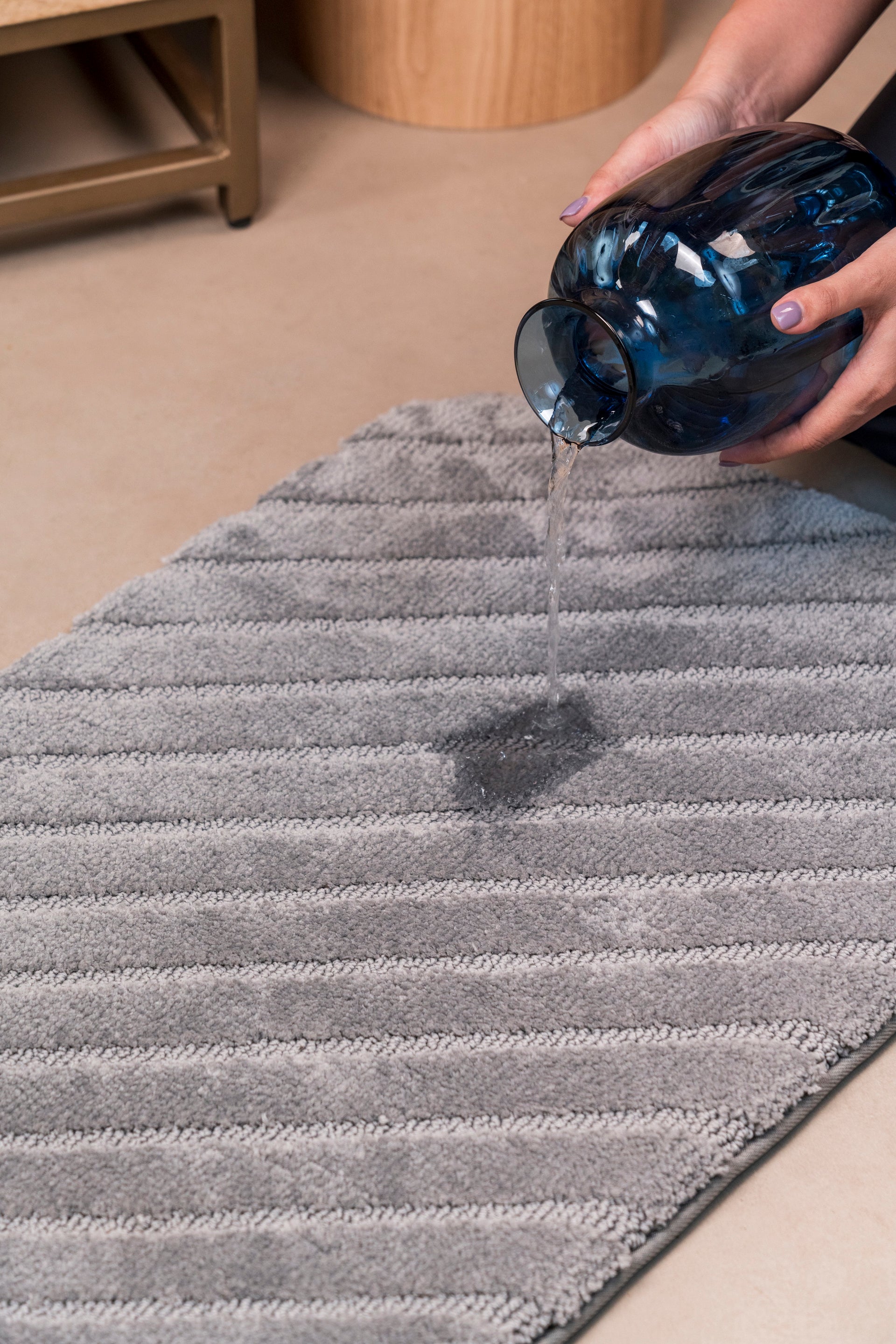 The Tide Velora |Foam Padded Bath Mat