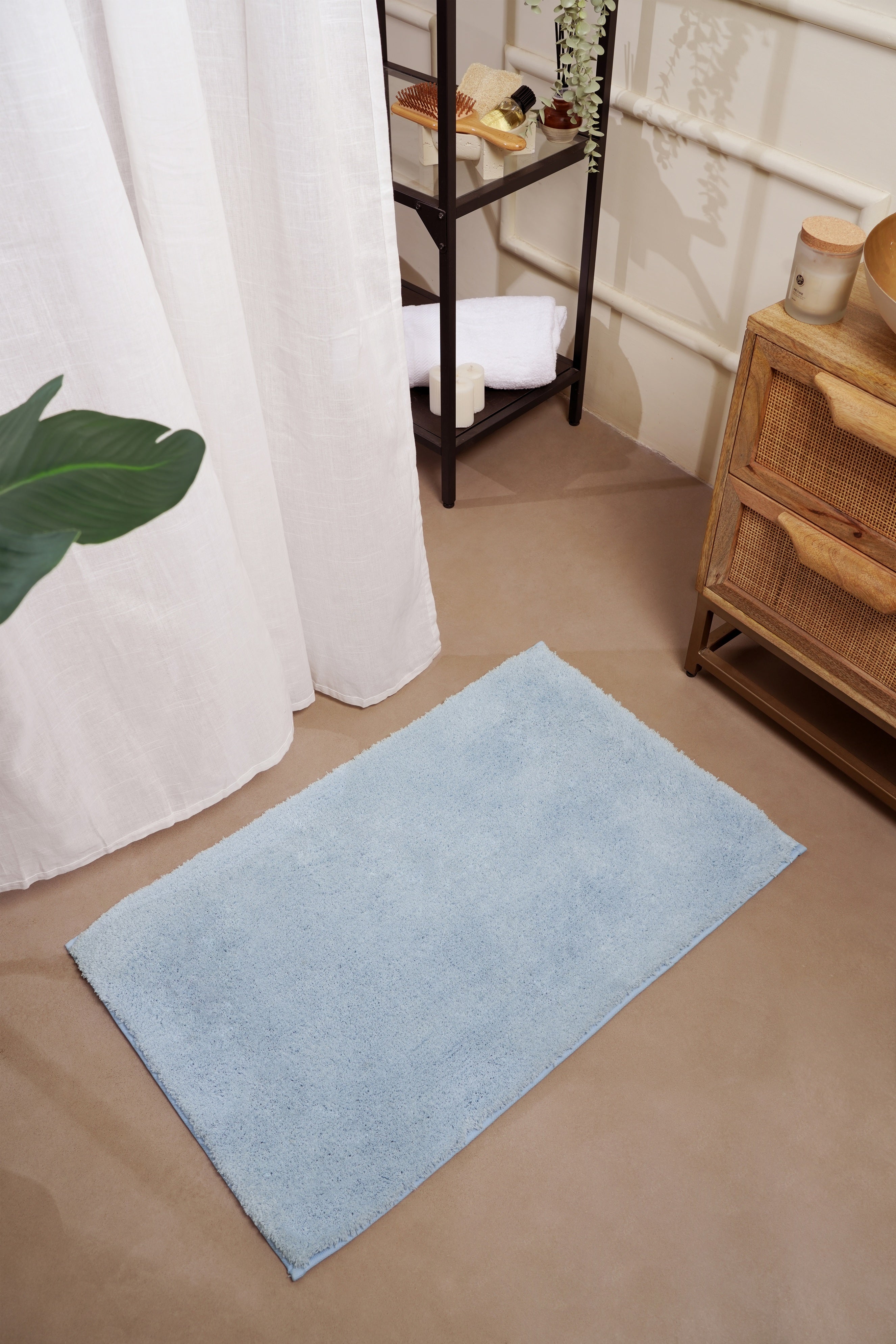 The Mora Solids | Microfiber Bath Mat