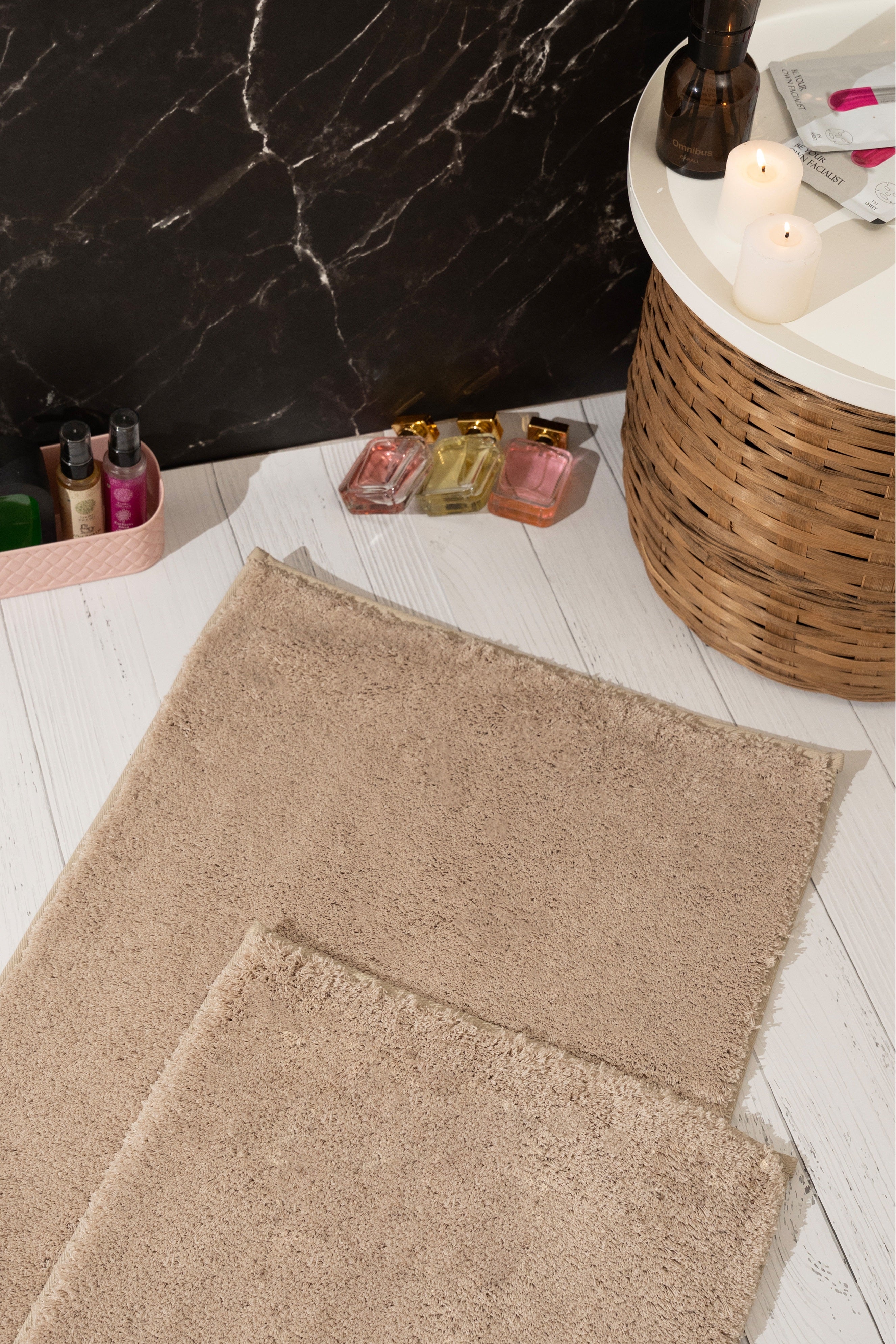 The Mora Solids | Microfiber Bath Mat