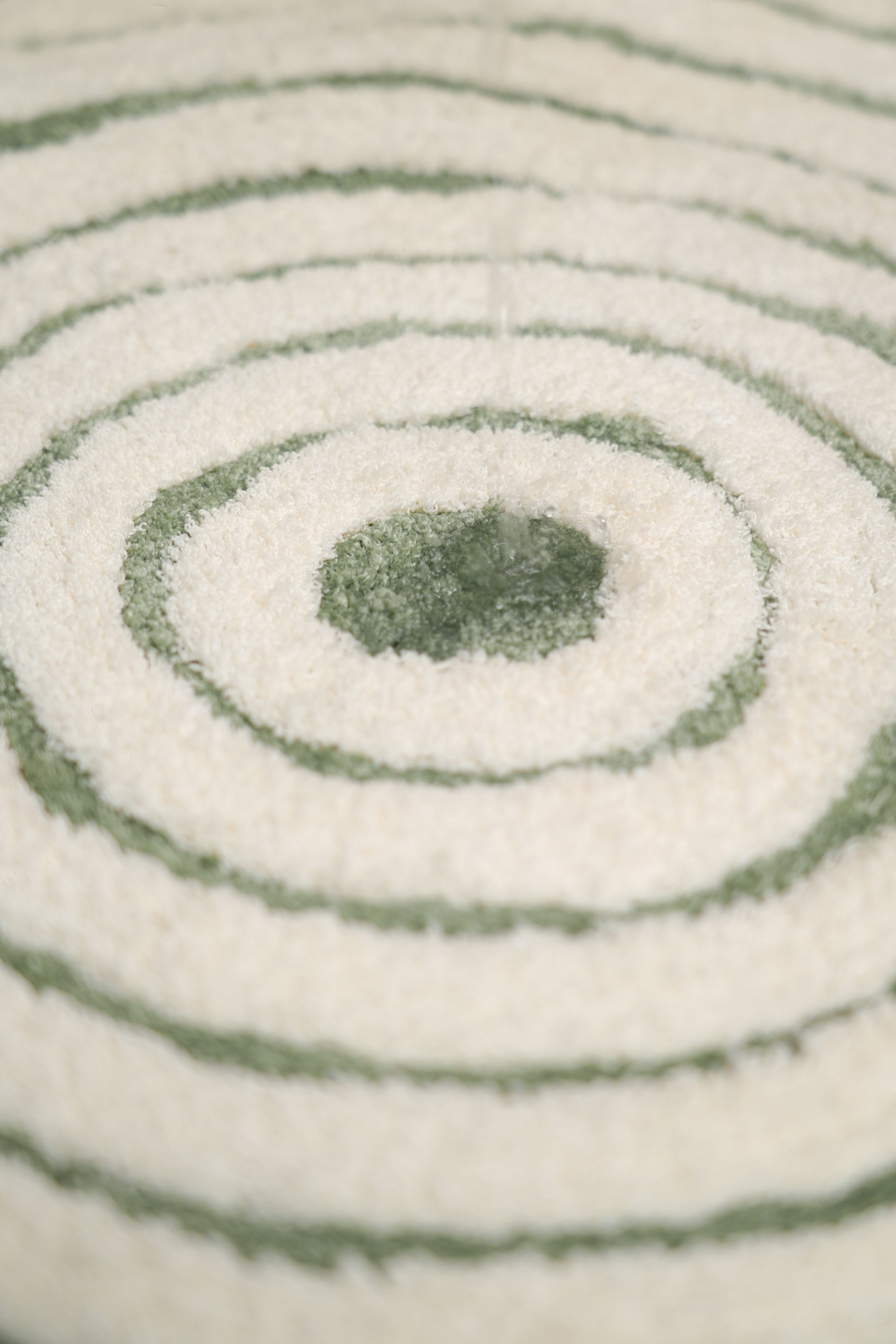 Ripple Luxe Spiral | Round Bath Mat