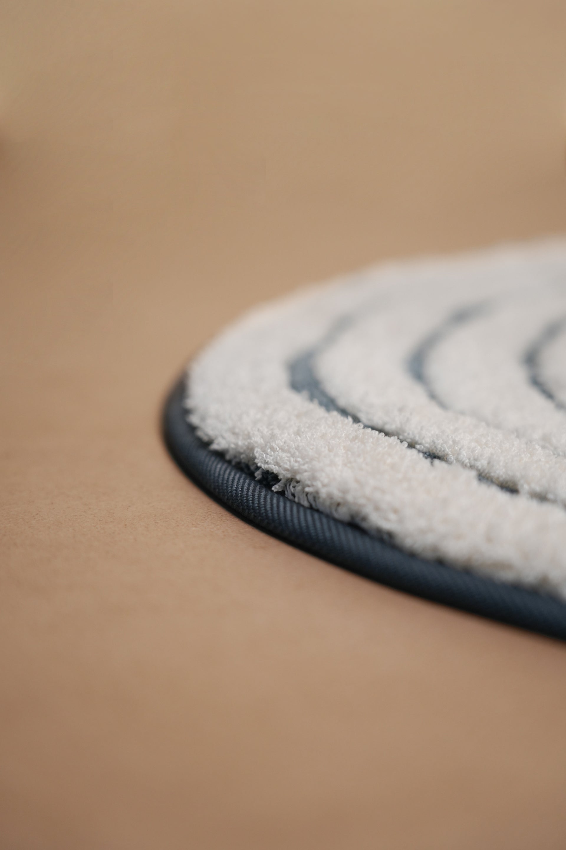 Ripple Luxe Spiral | TPR Backing Bath Mat