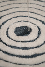 Ripple Luxe Spiral | Round Bath Mat