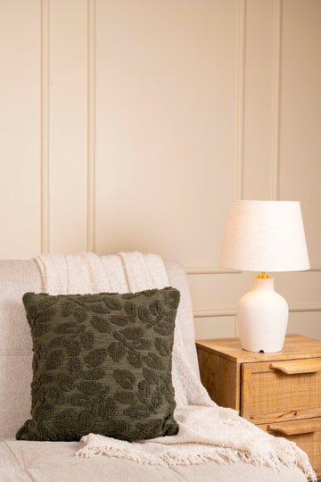 The Verdant |  Slubbed Cotton Cushion | Pack of 1