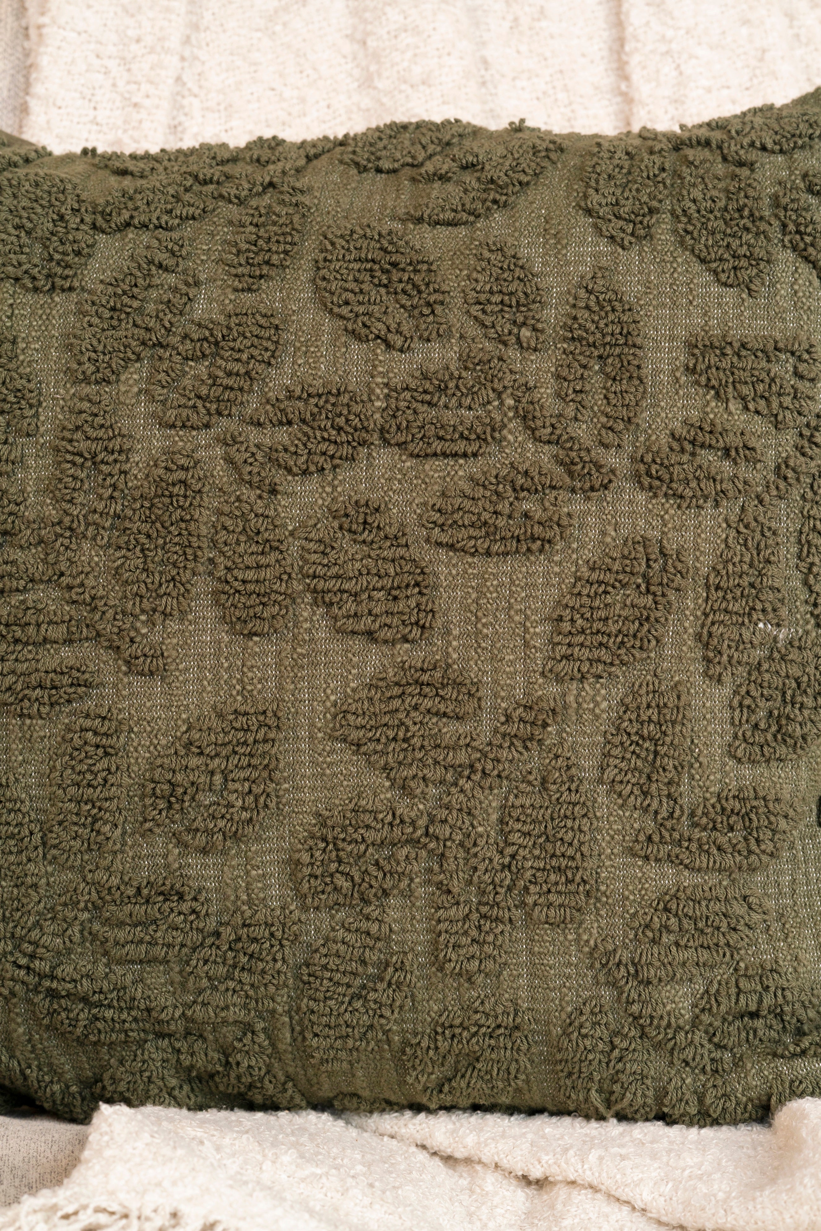 The Verdant |  Slubbed Cotton Cushion | Pack of 1