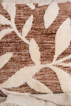 The Folia |Knitted Leaf Cushion | Pack of 1