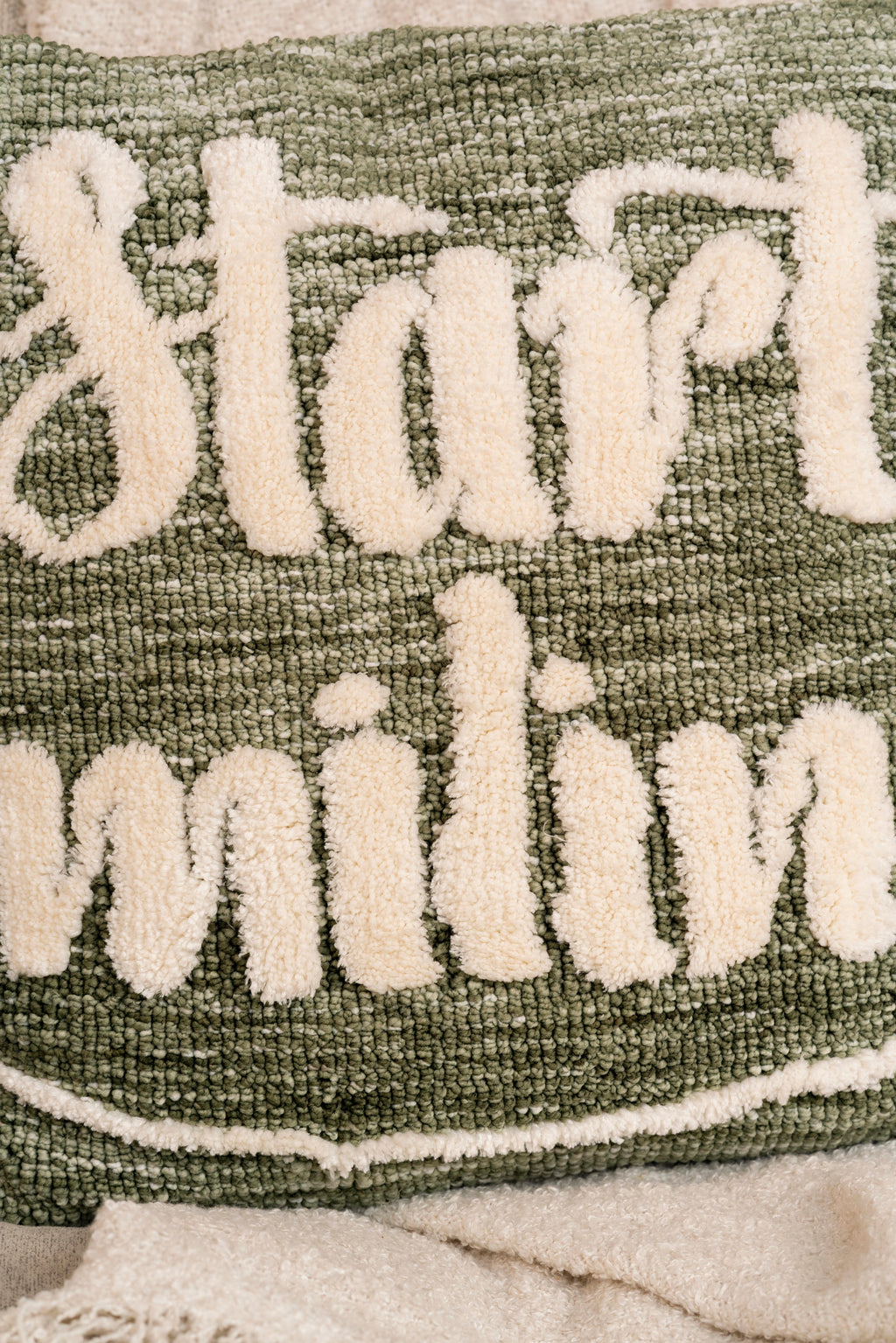 The Glow | Start Smiling Knit Cushion | Pack of 2