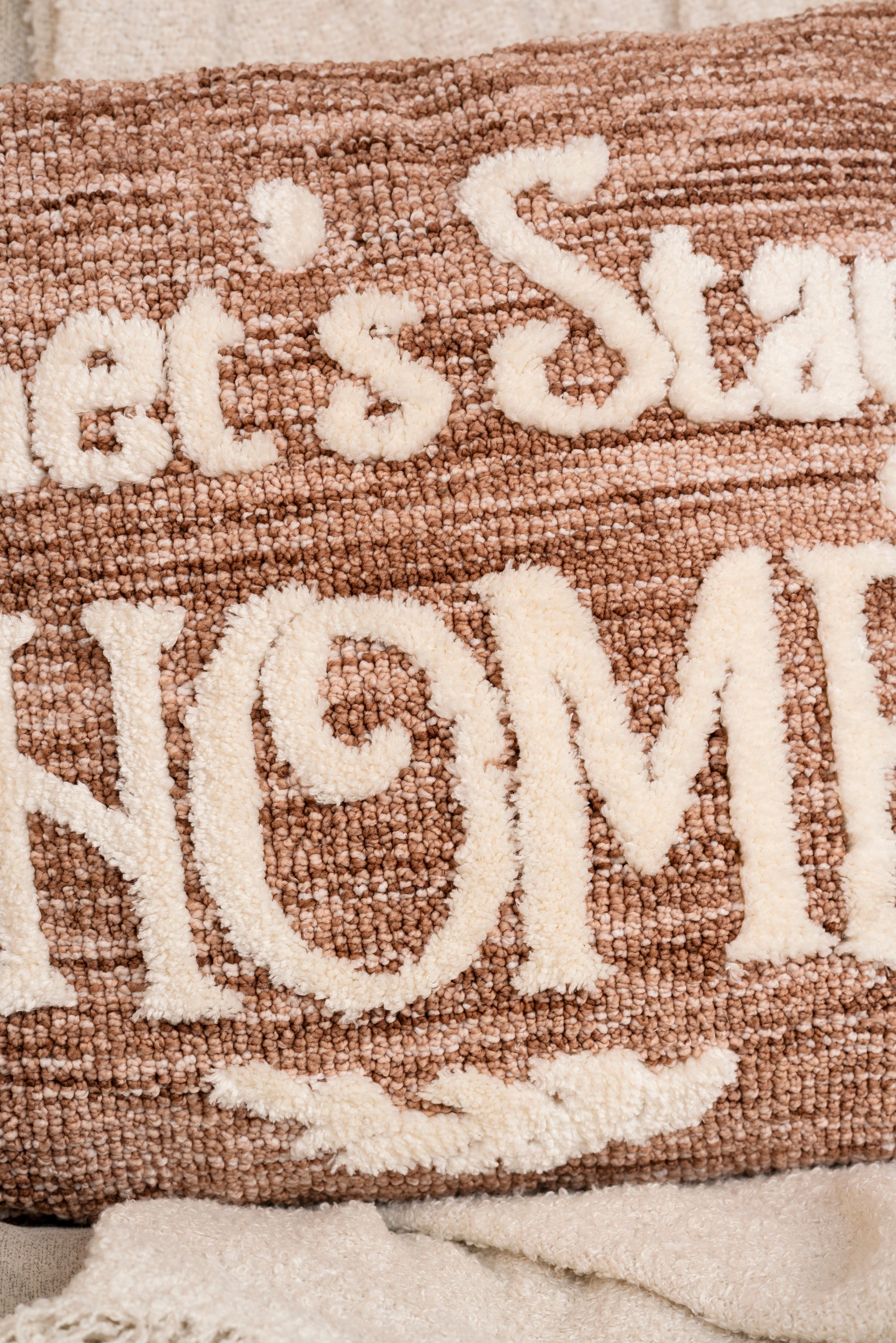 The Hearth | Let’s Stay Home Plush Cushion | Pack of 1