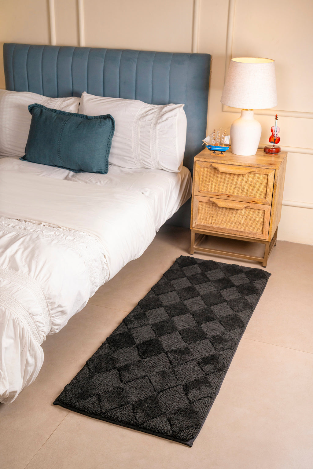 The Prism | Diamond Bedside Runner