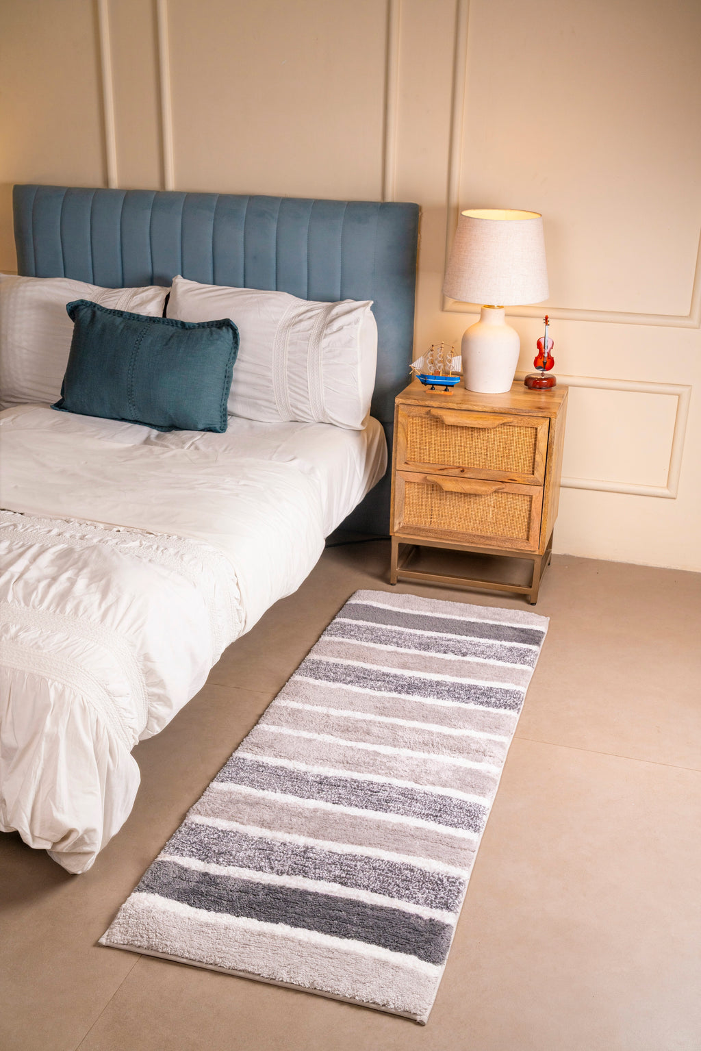 The Lineage | Striped Bedside Runner