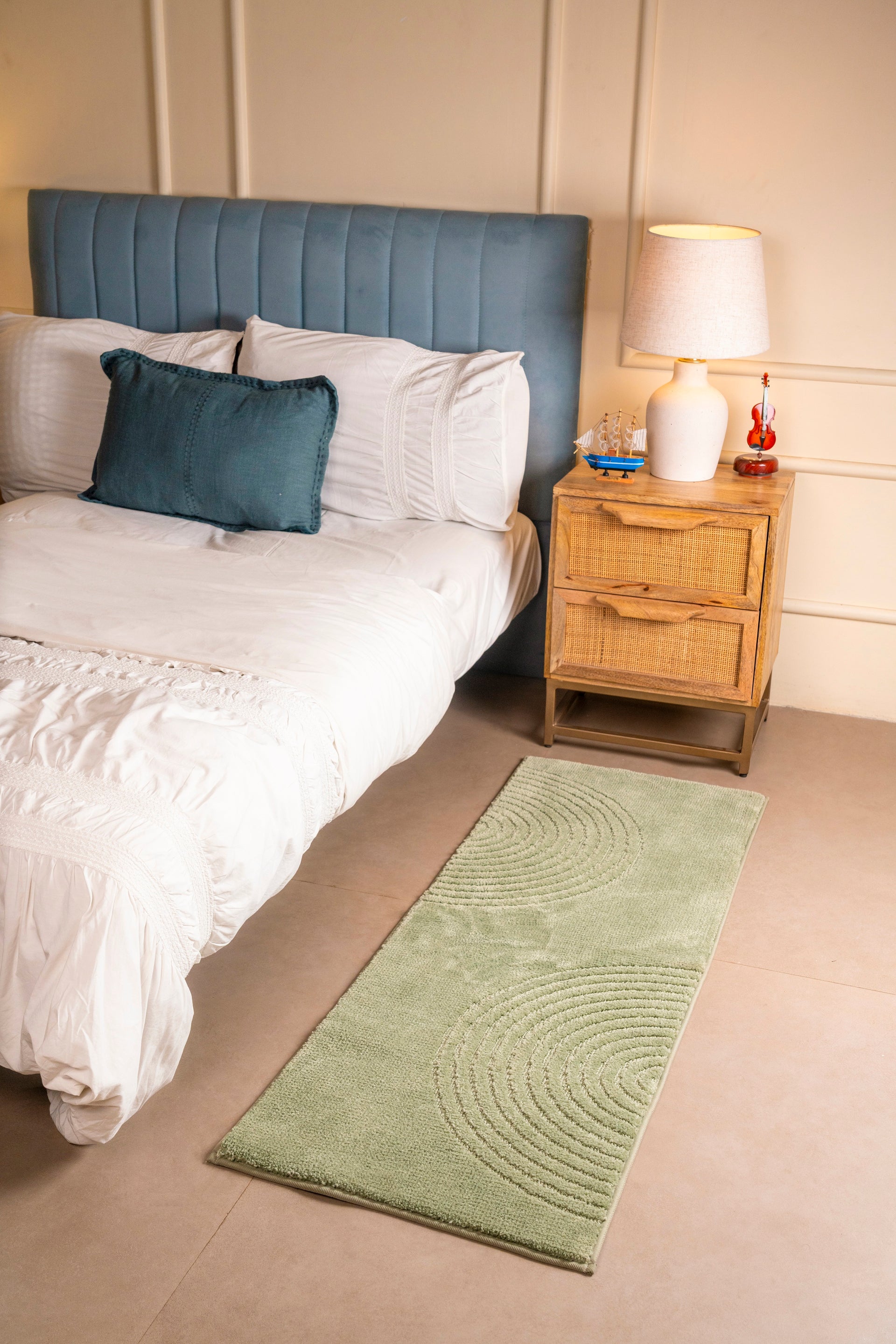 The Orbit Serene Arc | TPR Backing Bedside Runner