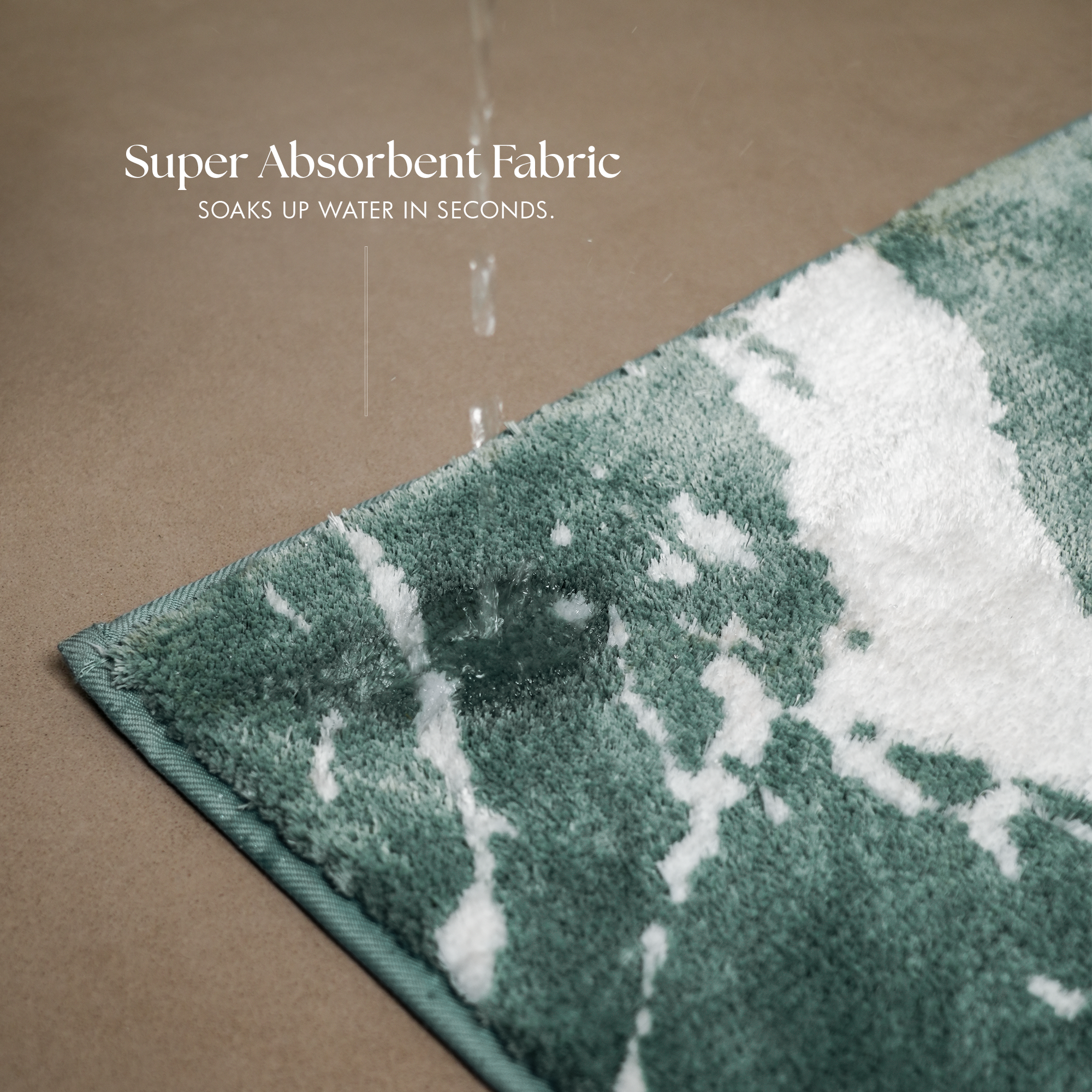 The Drift | Luxe Marble Bath Mat