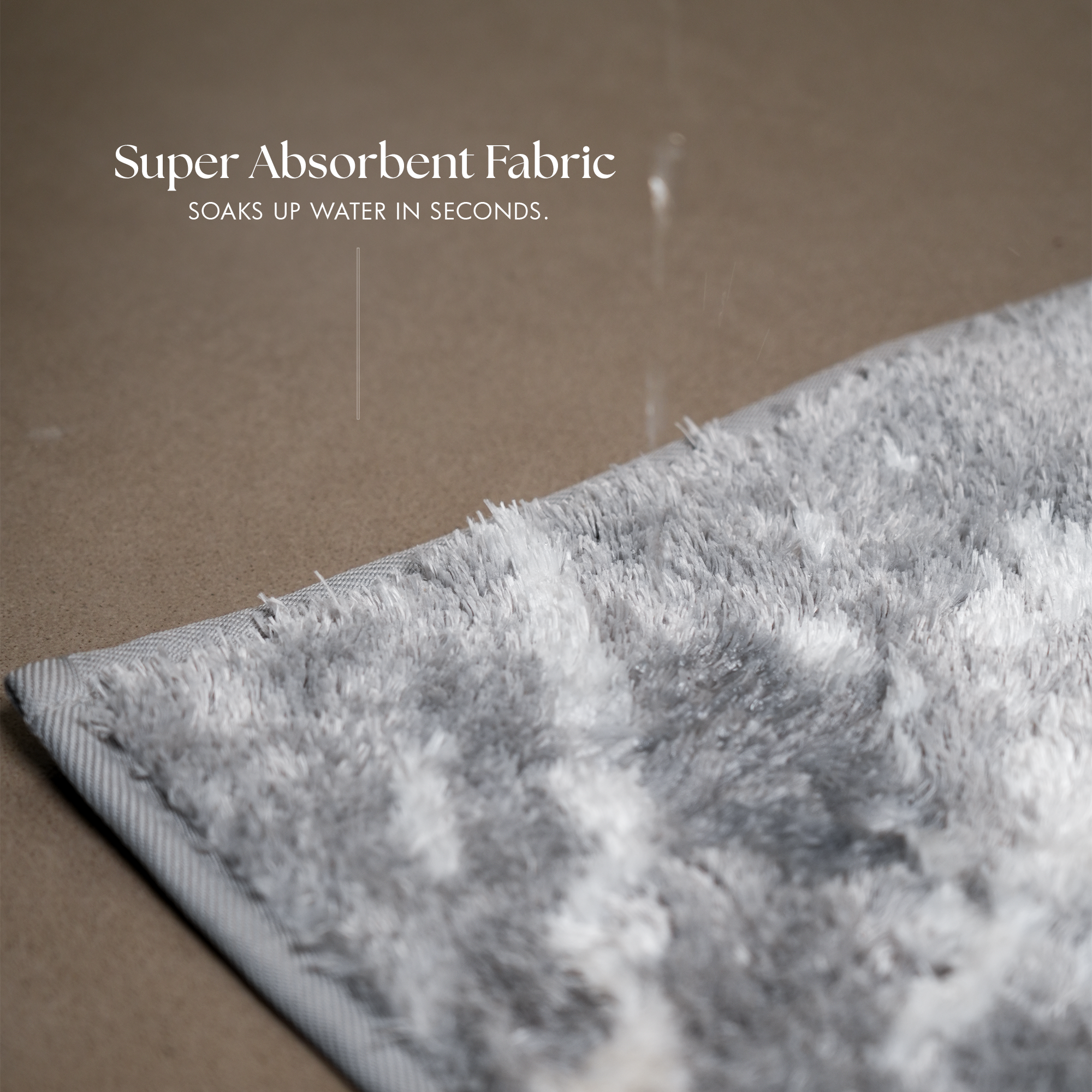 The Drift | Luxe Marble Bath Mat