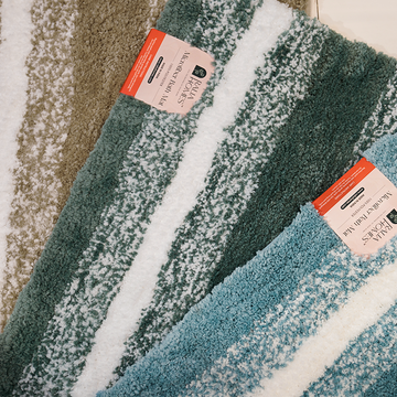 The Hush |  TPR Backing Bath Mat