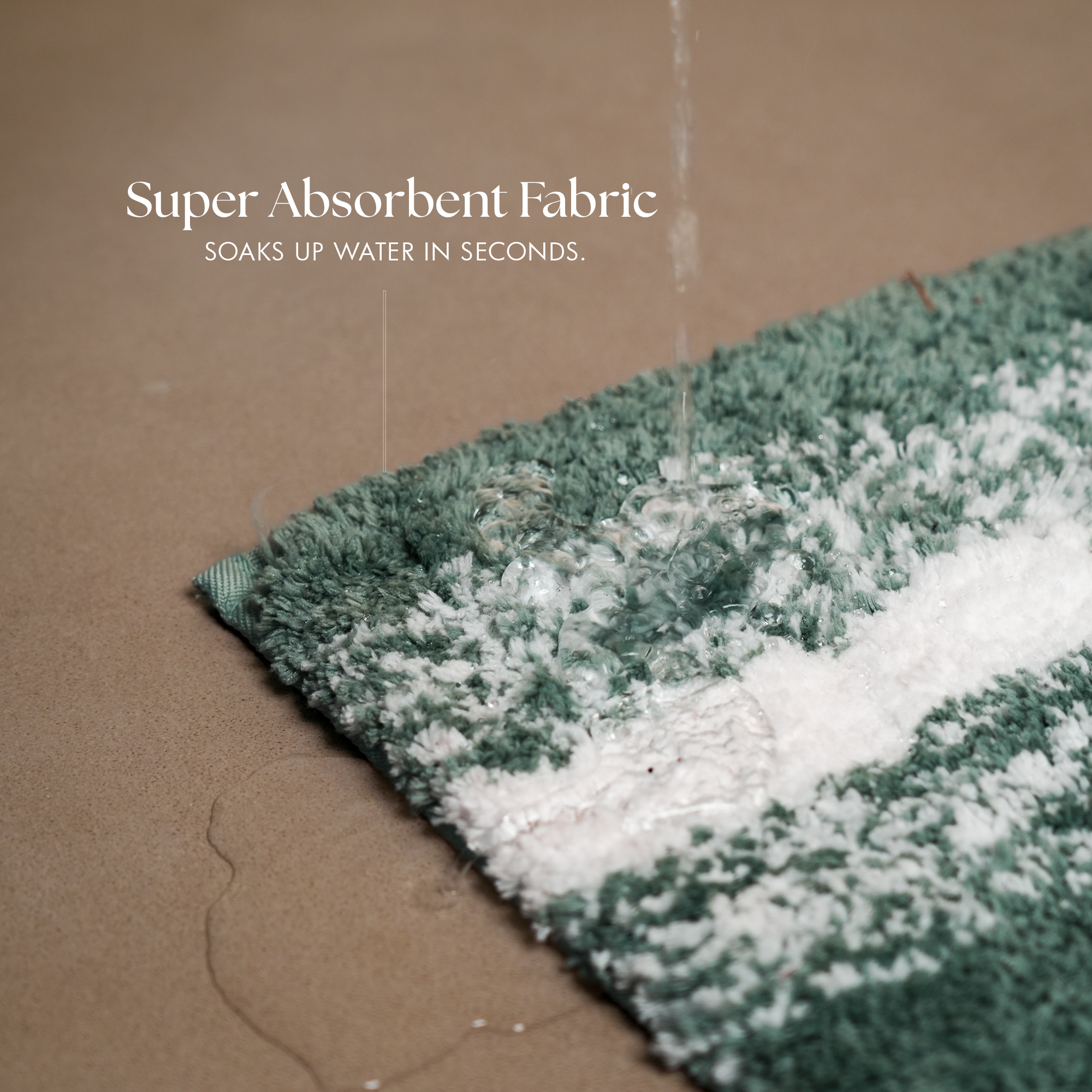 The Hush | Coastal Calm Bath Mat