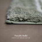 The Low Tide | Striped Microfiber Bath Mat