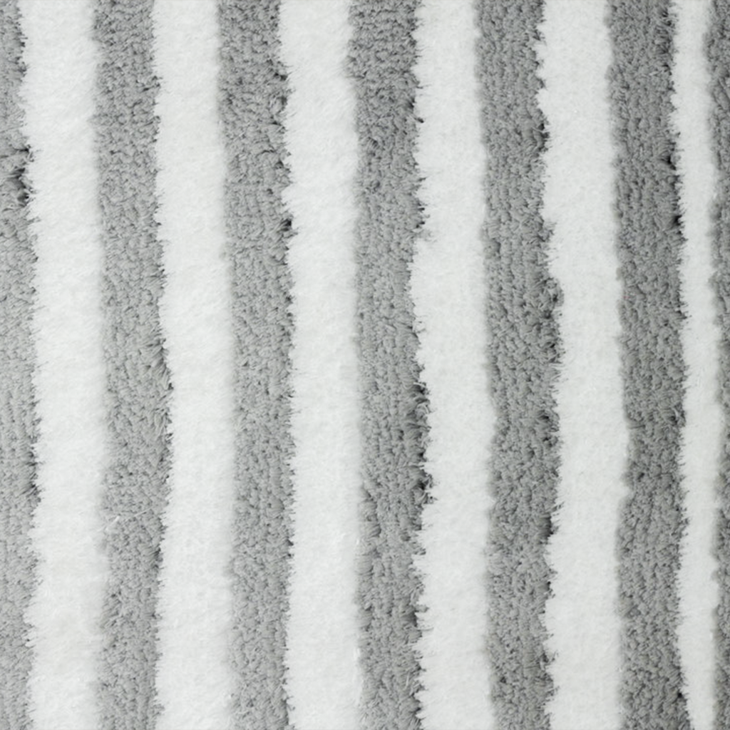 The Low Tide | Striped Microfiber Bath Mat