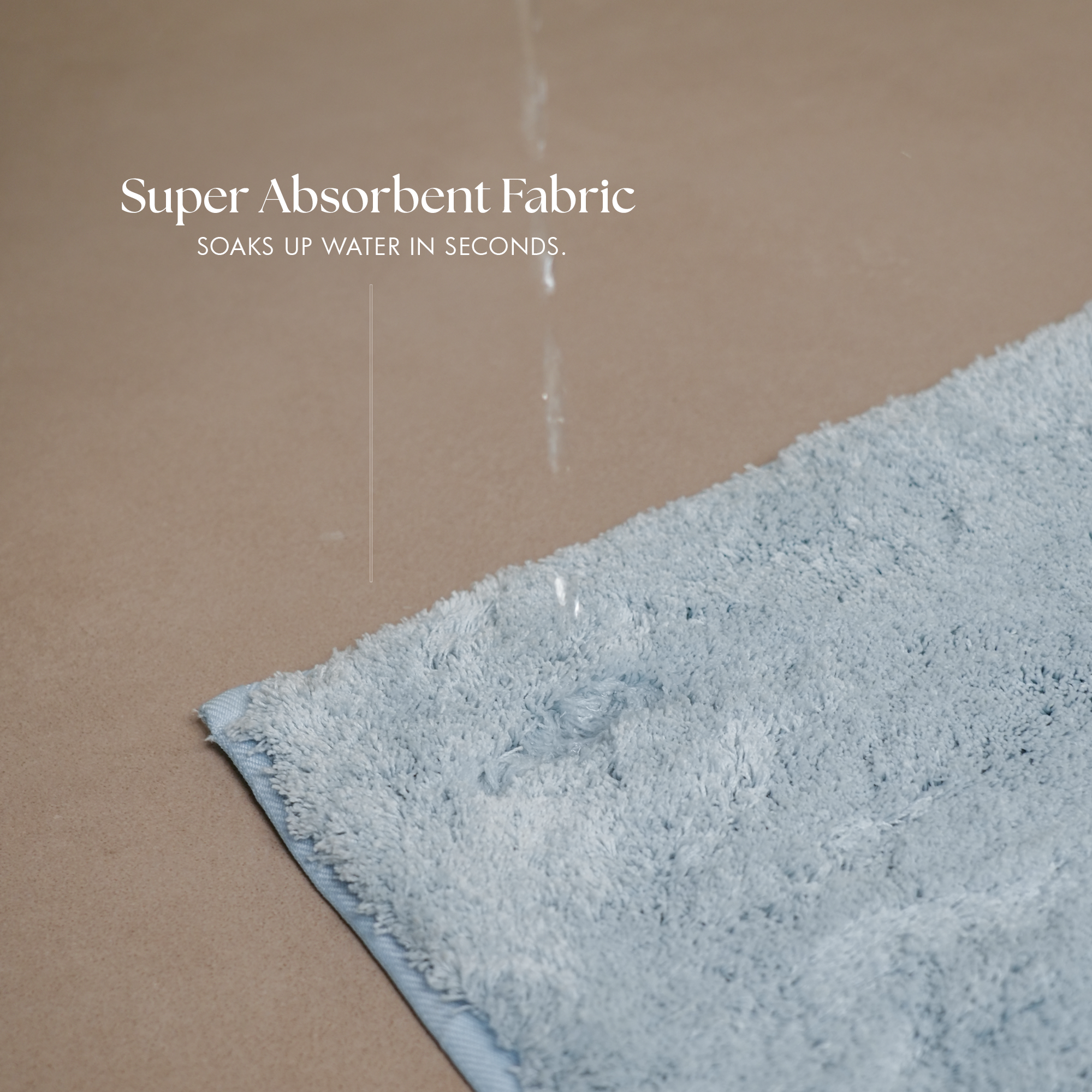 The Mora Solids | Microfiber Bath Mat