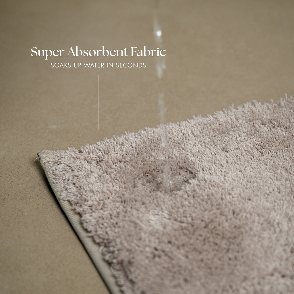 The Mora Solids | Microfiber Bath Mat