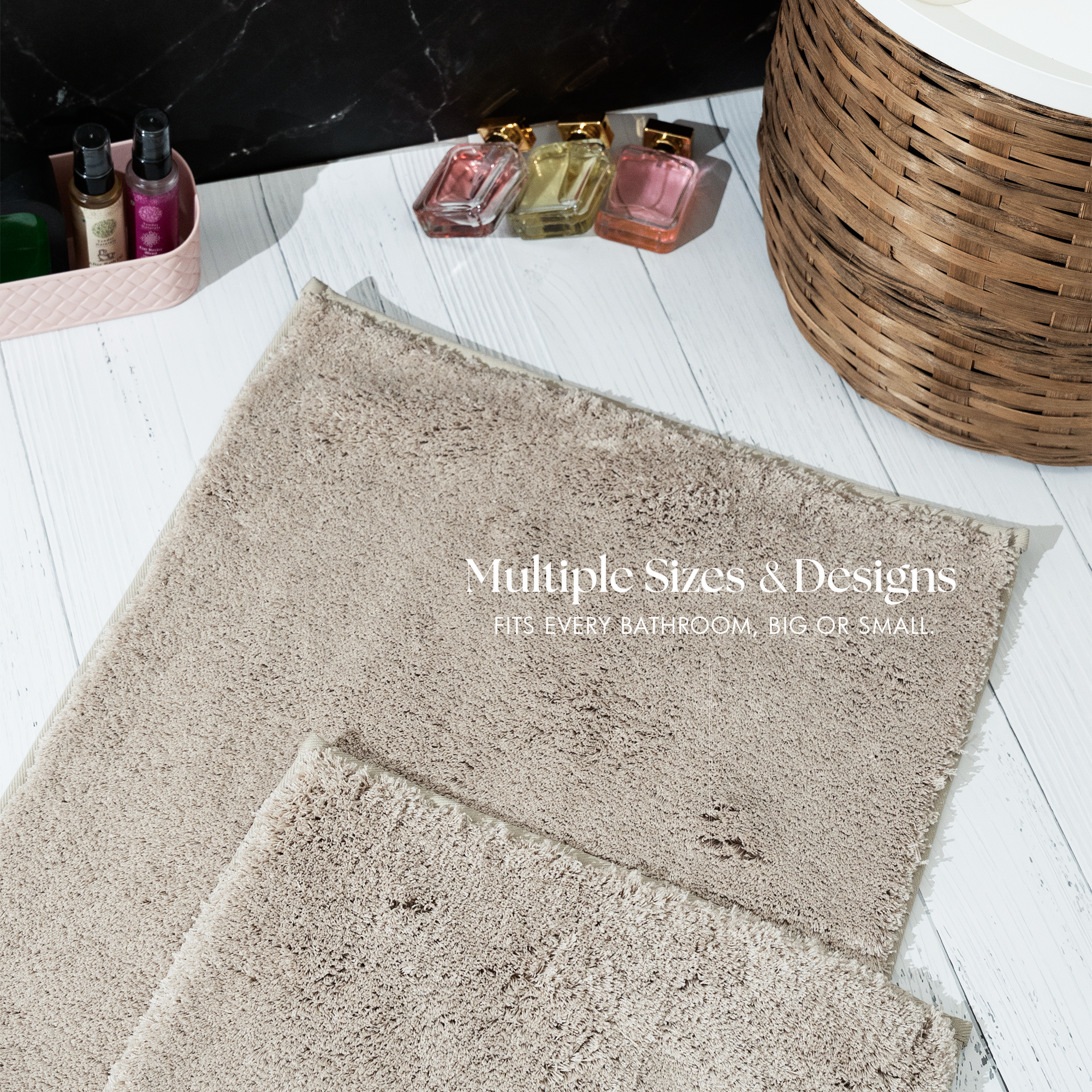 The Mora Solids | Microfiber Bath Mat