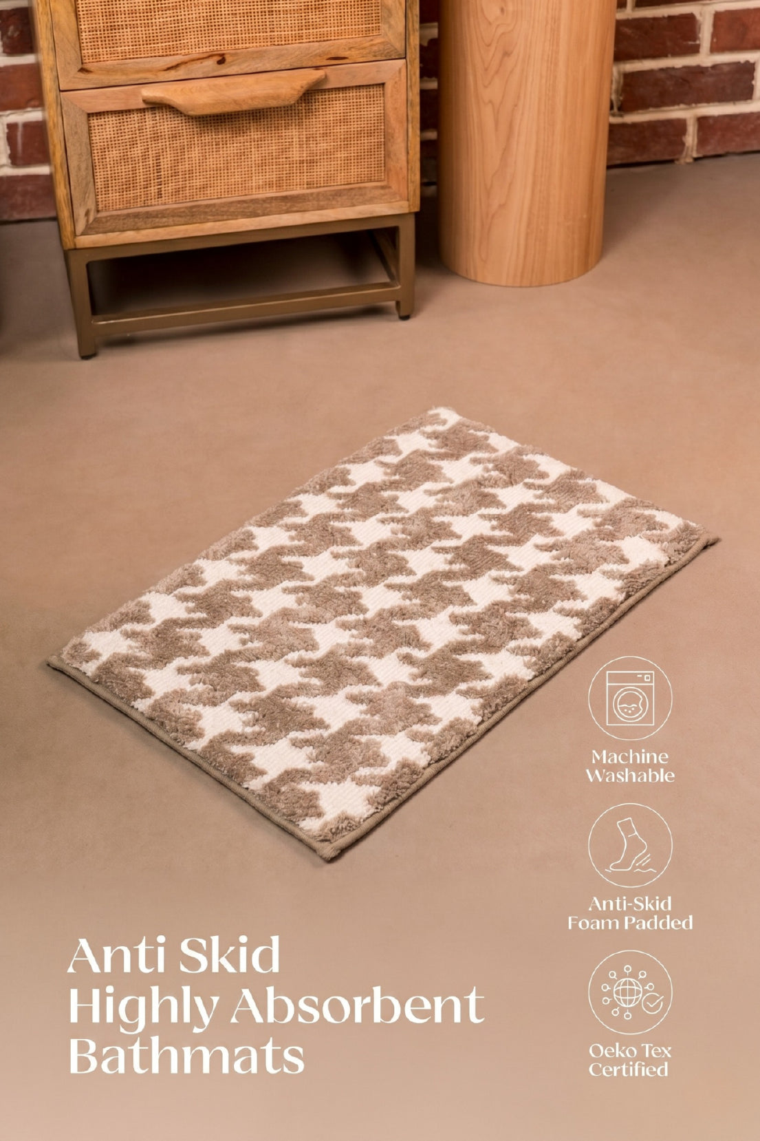 The Cadence | Foam Padded Bath Mat