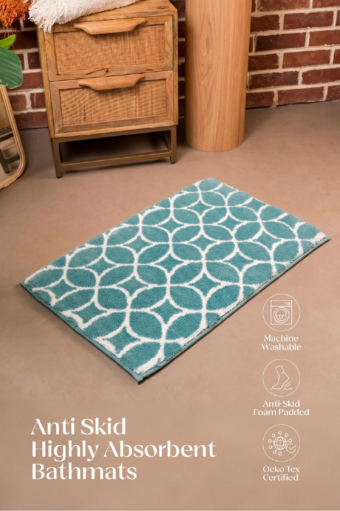 The Halo | Foam Padded Bath Mat