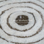 Ripple Luxe Spiral | Round Bath Mat