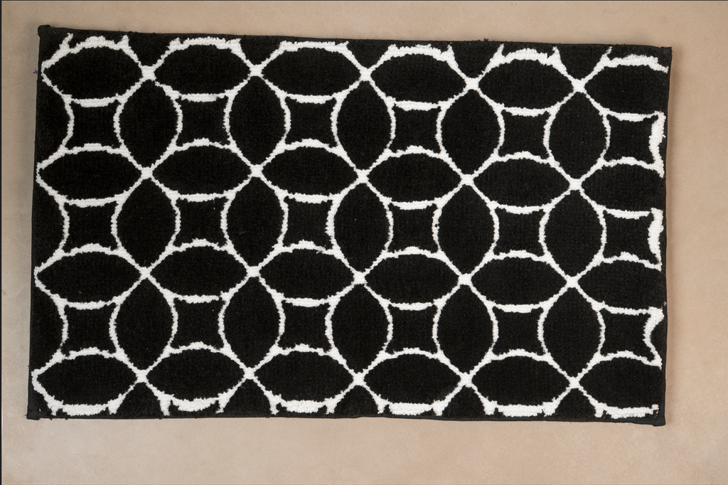 The Halo | Geometric Foam Bath Rug