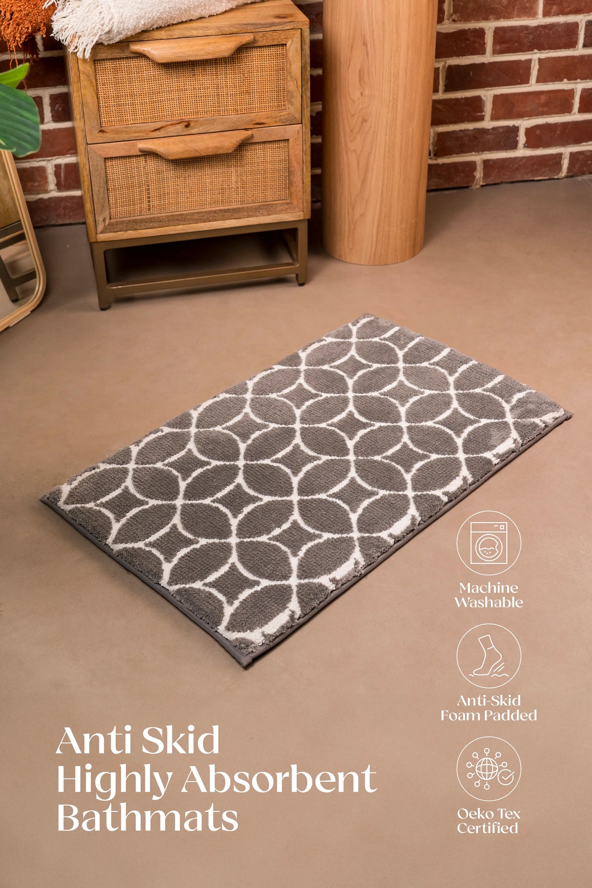 The Halo | Foam Padded Bath Mat