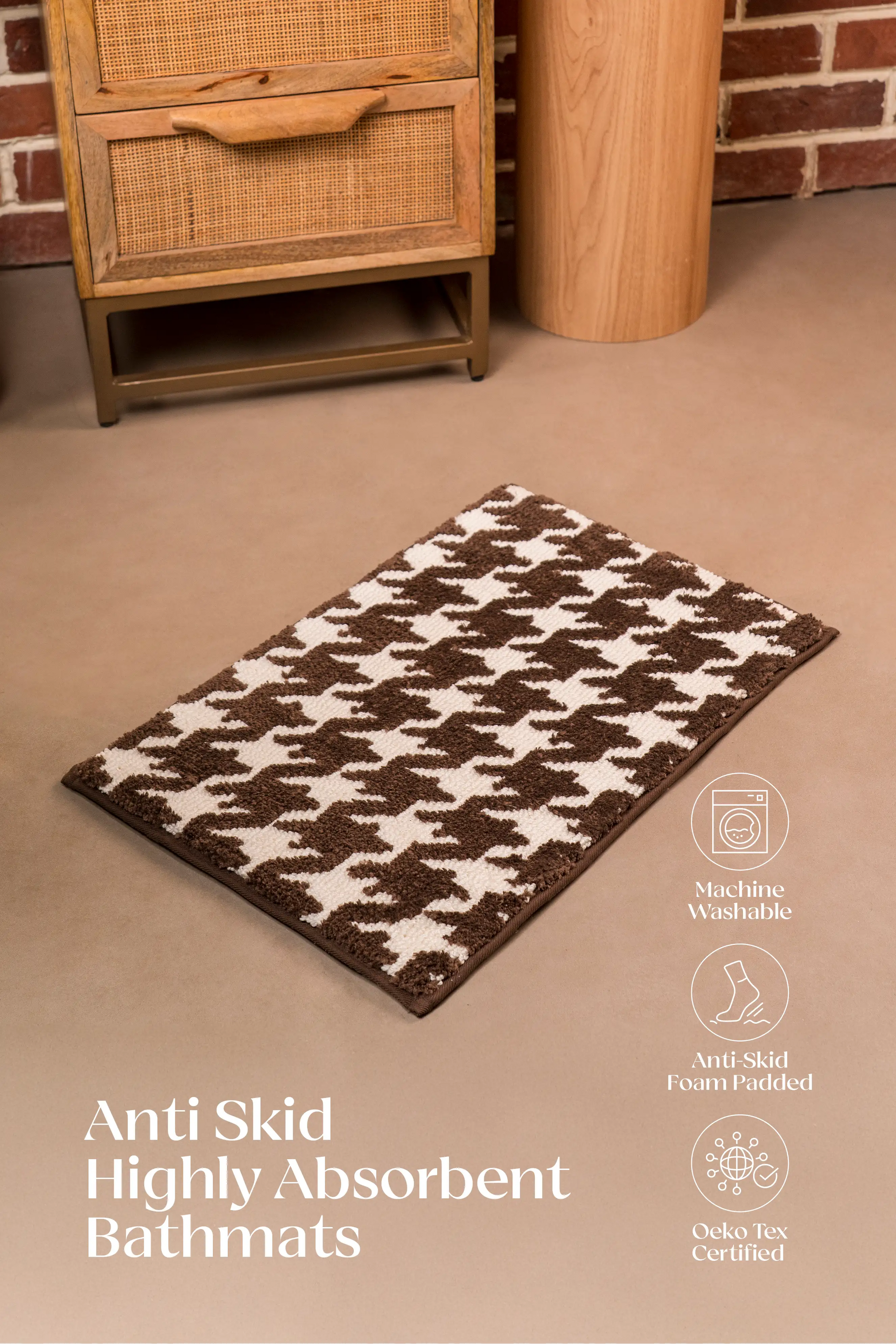 The Cadence | Foam Padded Bath Mat